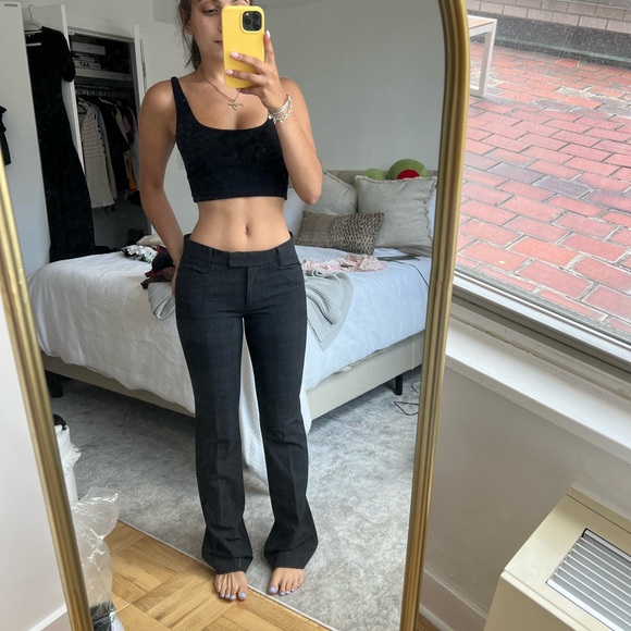 Y2K low rise gap business pants / trousers - Picture 1 of 2